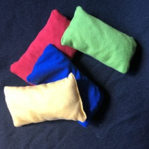 Colored Cherry Pit Bags